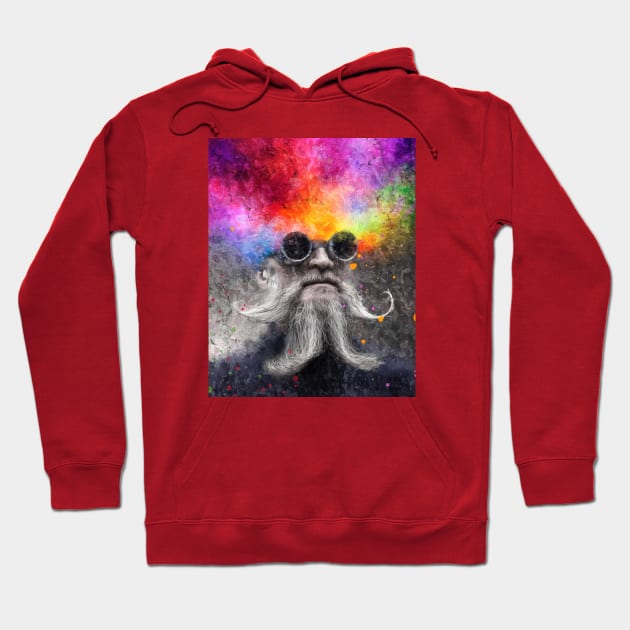 weird beard colors Hoodie by circlestances